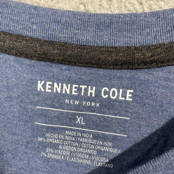 NEW Kenneth Cole mens XL shirts Blue - Picture 5 of 7